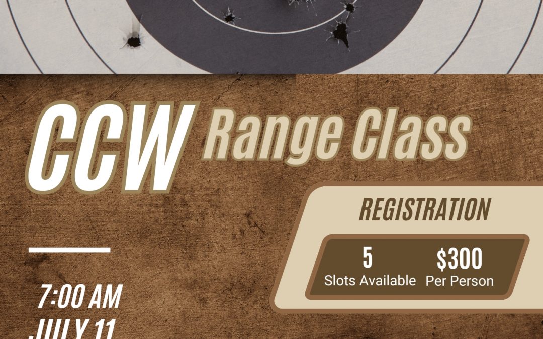 CCW RANGE CLASS