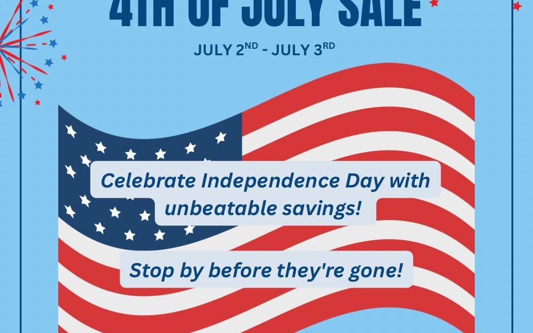 4TH OF JULY SALE